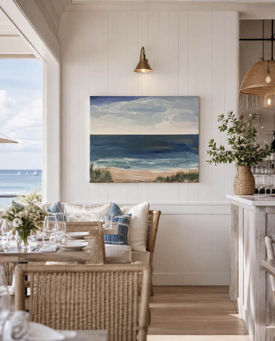 Beyond the Dunes styled in an interior