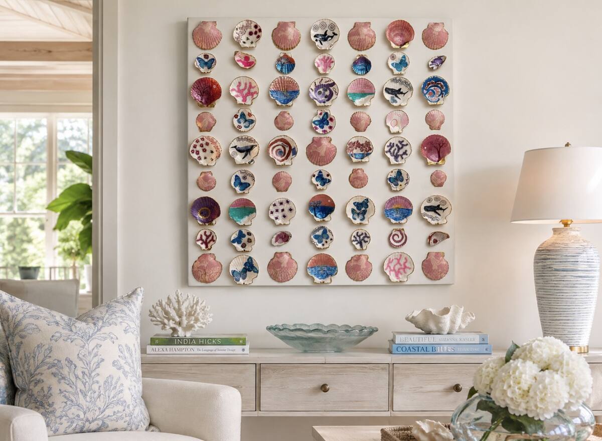 The Water Bearer displayed in an interior setting